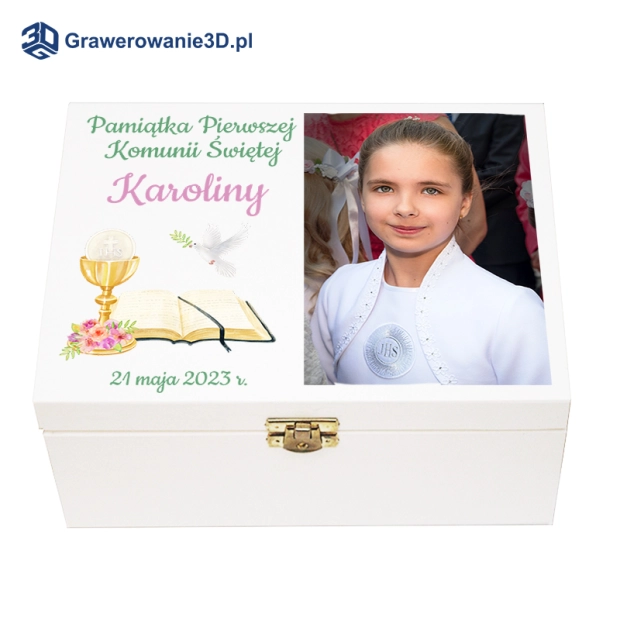 prezent na komunię ze zdjęciem