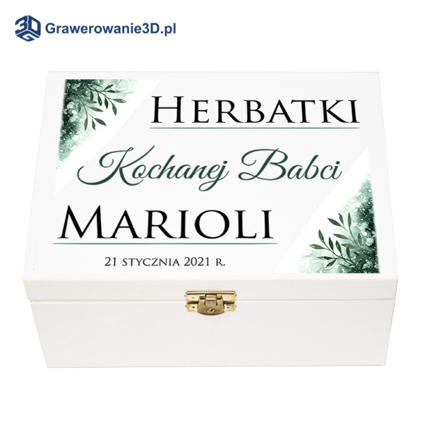 Praktyczny prezent dla babci ozdobne pudełko