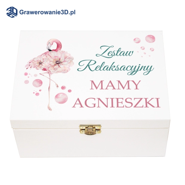 Pudełko herbaciarka prezent na dzień mamy